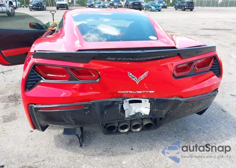 2014 Chevrolet Corvette Stingray Z51 from USA, damaged, VIN 1G1YL2D79E5130388